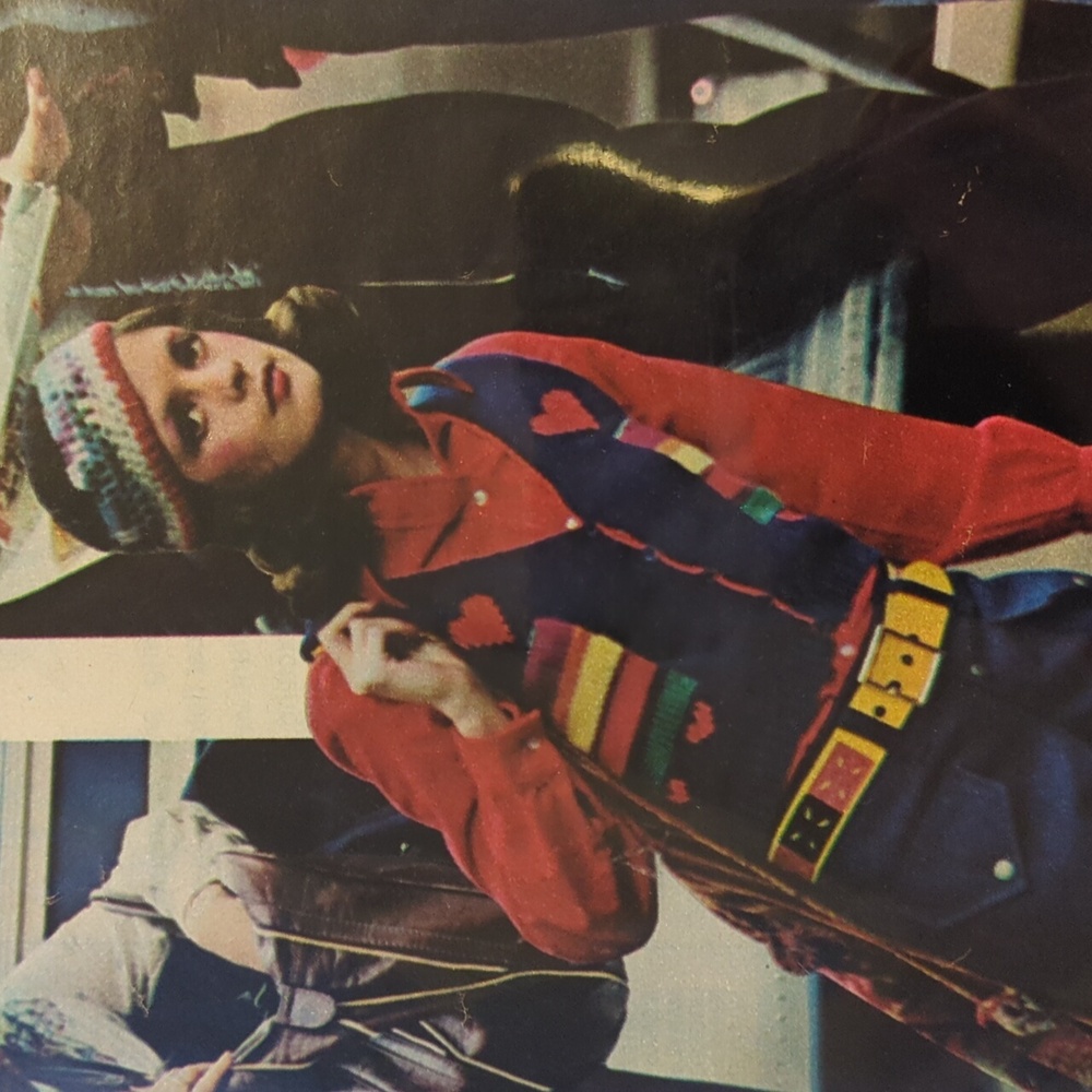 Lady Wrangler 1972 Seventeen Magazine Vintage Ad, Jeans, Collectible, Retro, 70s - Picture 3 of 6